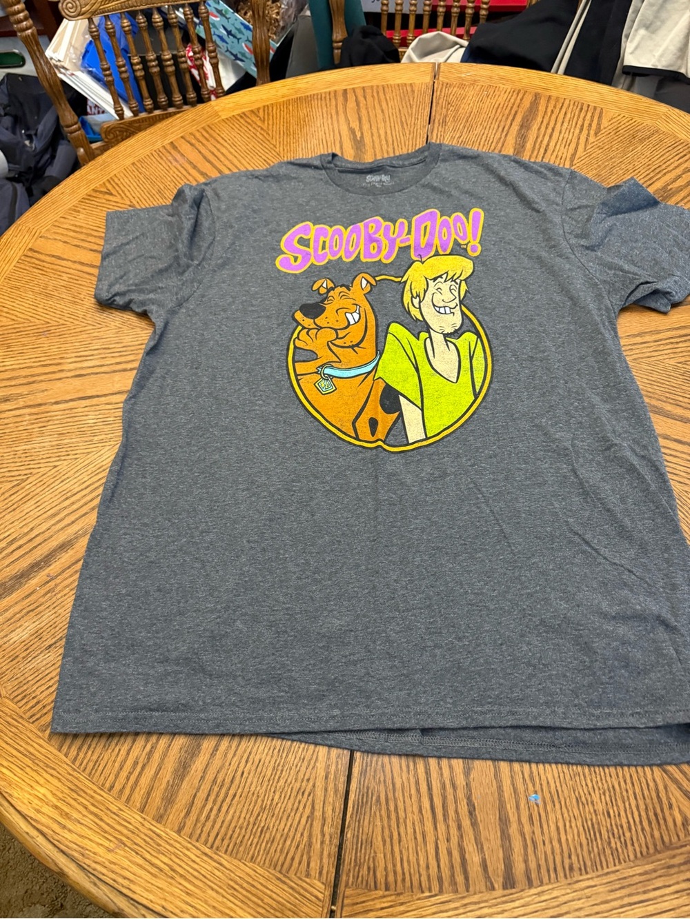 Scooby-Doo Graphic Short Sleeve Tee - Gray